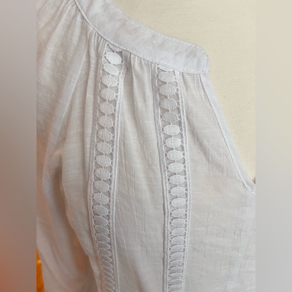 Counterparts Boho Long Sleeve White Blouse - Picture 5 of 9